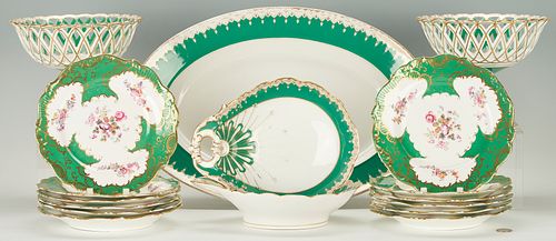 16 EUROPEAN PORCELAIN ITEMS W/