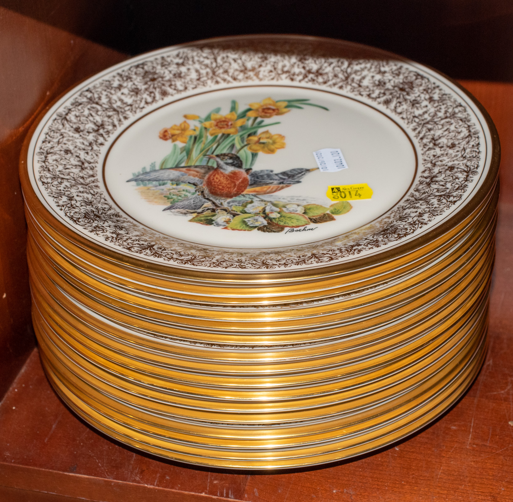 16 LENOX BOEHM BIRD COLLECTORS'