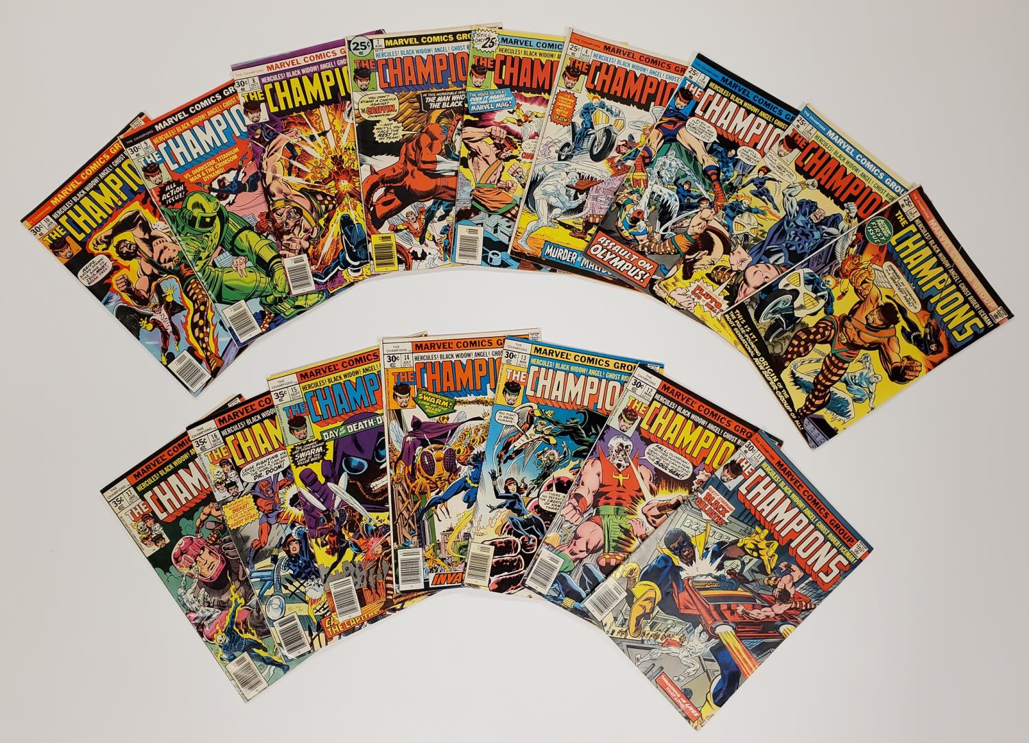 16 MARVEL THE CHAMPIONS BRONZE