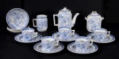 (16 PC) ENGLISH STAFFORDSHIRE