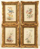 16 PC ROYAL WORCESTER BIRD PTG