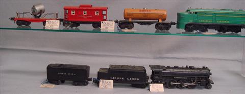 16 pcs Lionel O-27, locomotive 224,
