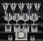 (16) Pcs Waterford crystal, c/