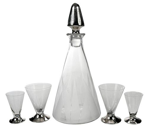 16 PIECE JEAN LUCE GLASS AND