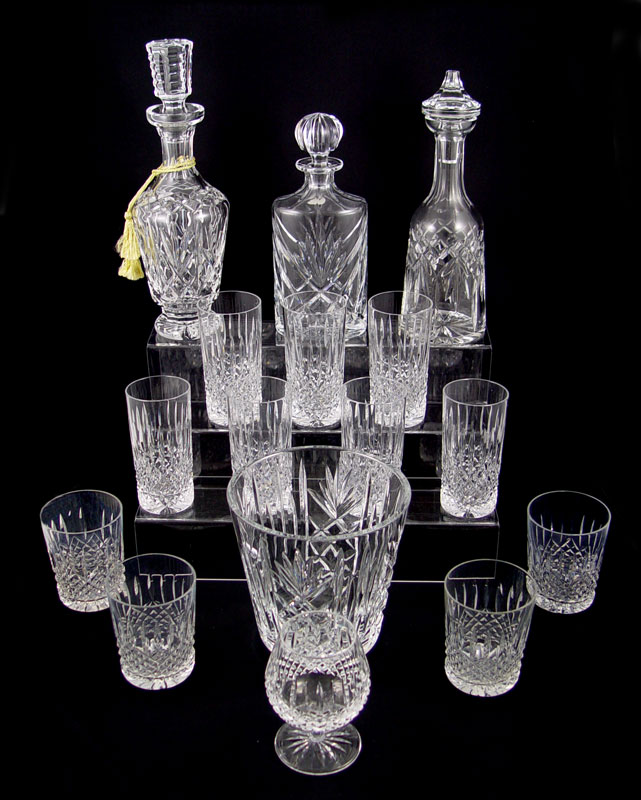 16 PIECE WATERFORD CRYSTAL: To