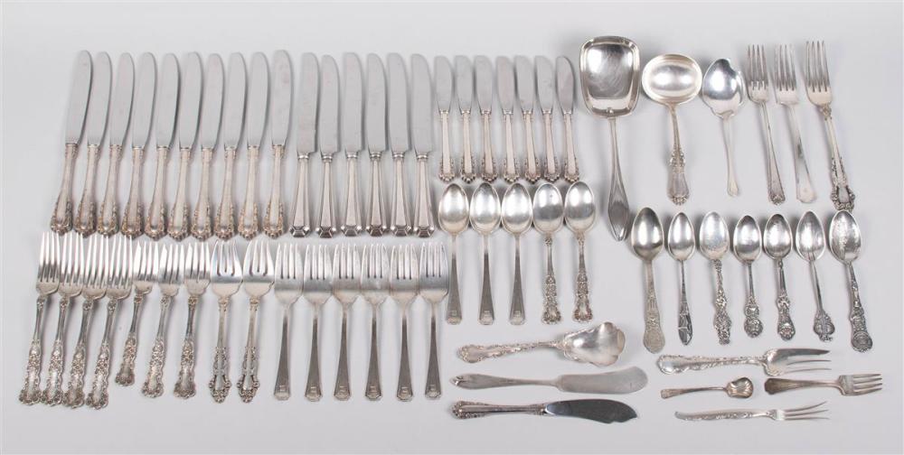 16 PIECES OF GORHAM SILVER