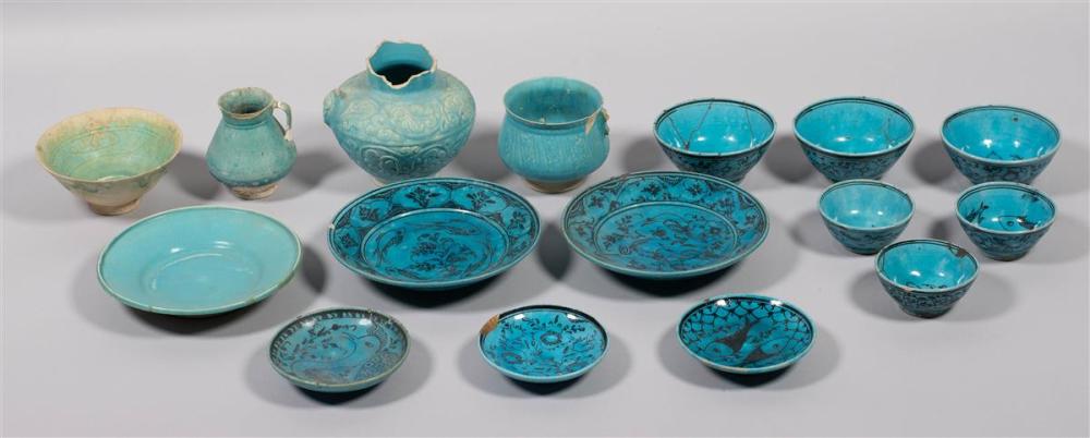 16 PIECES OF PERSIAN