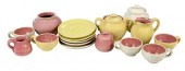 16 PIECES OF PISGAH FOREST POT