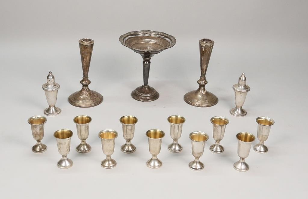16 PIECES OF WEIGHTED STERLING2