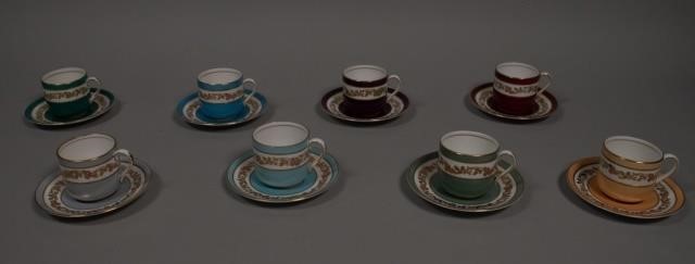 16 PIECES TIFFANY & CO DEMATISSE