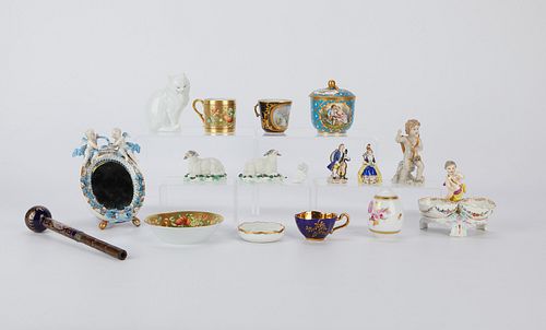 16 PORCELAIN FIGURINES SEVRES, KPM,