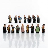 16 ROYAL DOULTON FIGURINES, DI