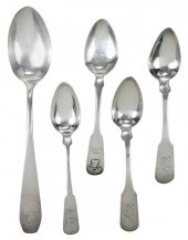 16 SAVANNAH COIN SILVER SPOONS