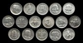 16 U.S. commemorative silver h