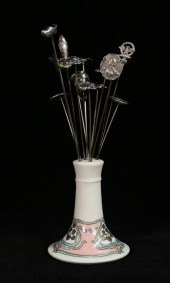 16 VINTAGE STERLING & SILVER T