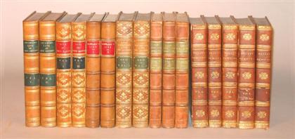 16 vols.  Leather Bindings -