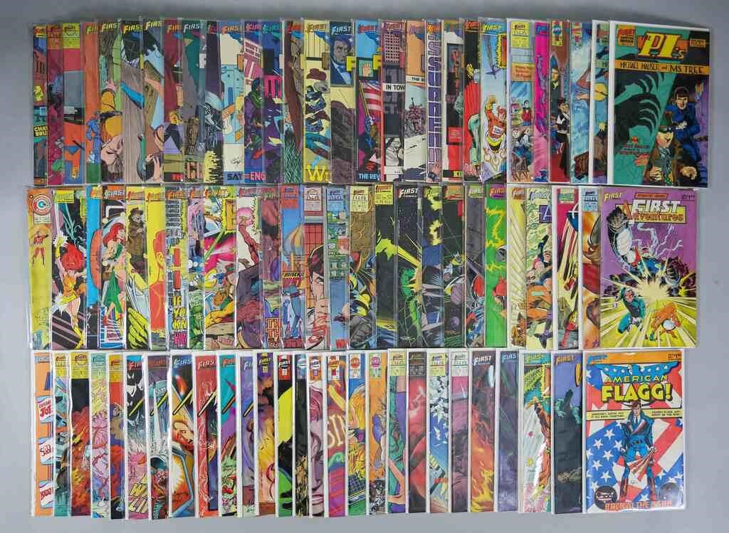 160 FIRST COMICS AMERICAN FLAGG!