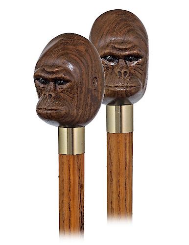 161. GORILLA CANE -20TH CENTURY
