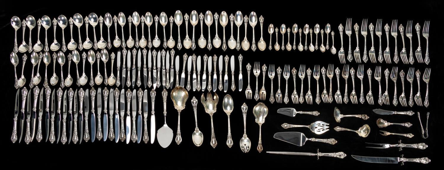 162 PCS, LUNT ELOQUENCE STERLING