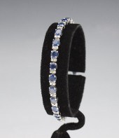 16.25 CT SAPPHIRE BRACELET WIT