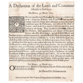 1647 ENGLISH CIVIL WAR BROADSI