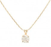 1.65 CARAT DIAMOND NECKLACELad