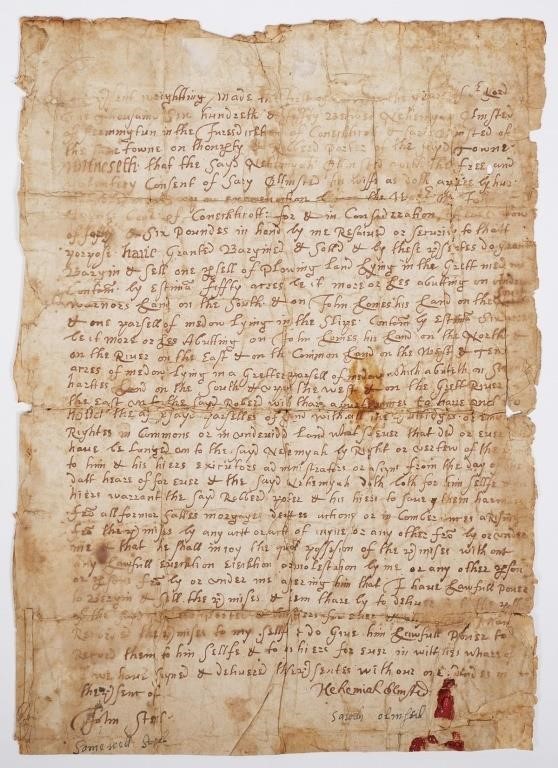 1650 CONNECTICUT LAND DEED,