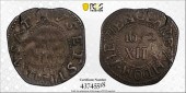 1652 OAK TREE SHILLING PCGS GE