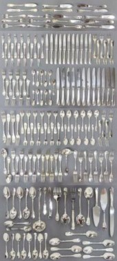 166) CHRISTOFLE CLUNY SILVERPL