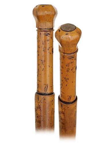 167. COQUILLA NUT NOBLEMAN’S CANE