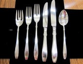 168 PIECE GORHAM STERLING FLAT