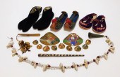 16PC CHINESE BOUND SHOES & SHE