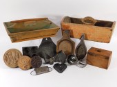 16PC COUNTRY PRIMITIVE WOOD &