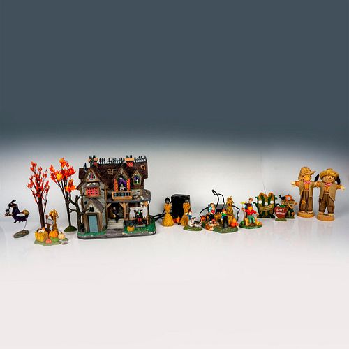 16PC DEPARTMENT 56 GROUPING, SPOOKY