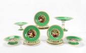 16PC ENGLISH FRUIT MOTIF PORCE