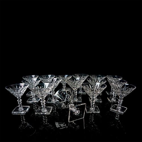 16PC HAWKES CRYSTAL