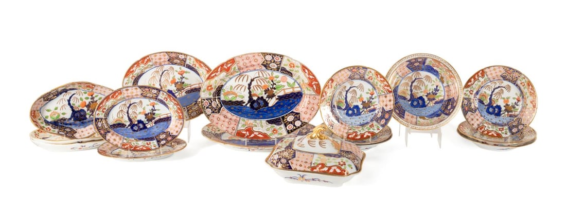 16PCS COALPORT 'ROCK AND TREE'