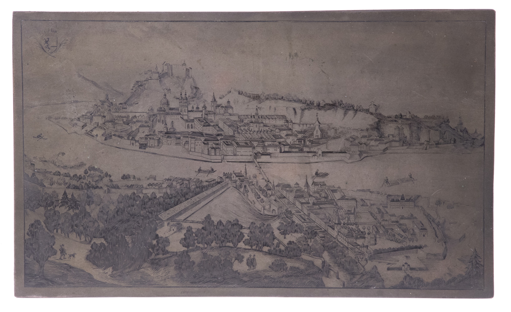 16TH C. ENGRAVED PRINTING PLATE