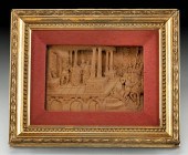 16TH C. EUROPEAN BOXWOOD RELIE
