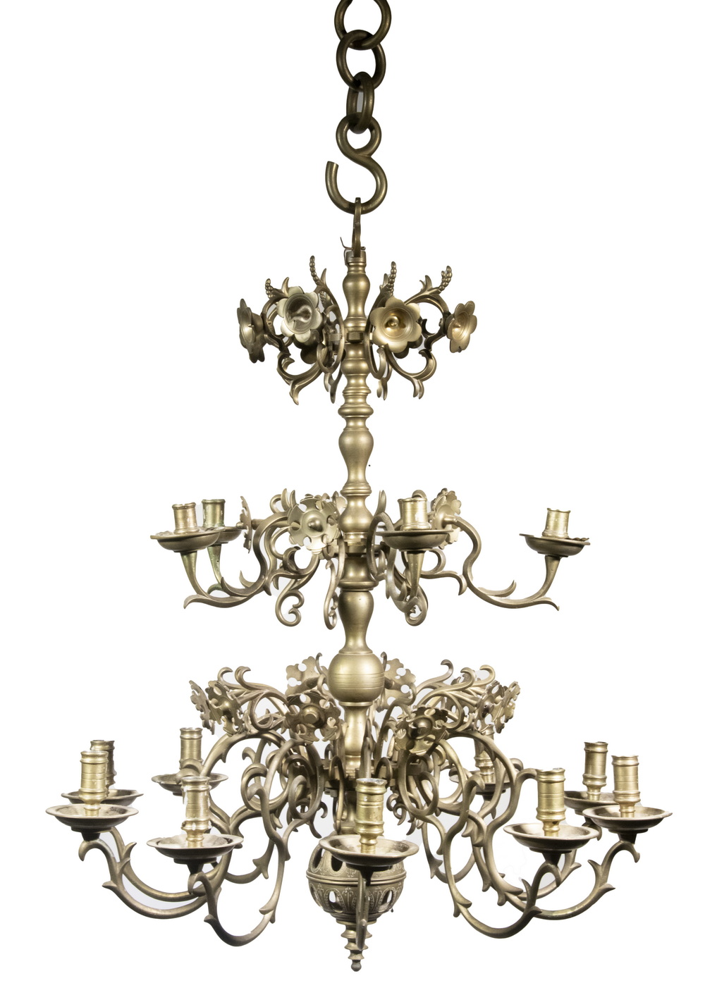 16TH C. SOLID DUTCH BRASS