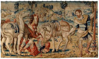 16th century Brussels tapestry,