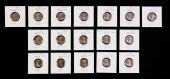 17 1909 LINCOLN WHEAT PENNIES