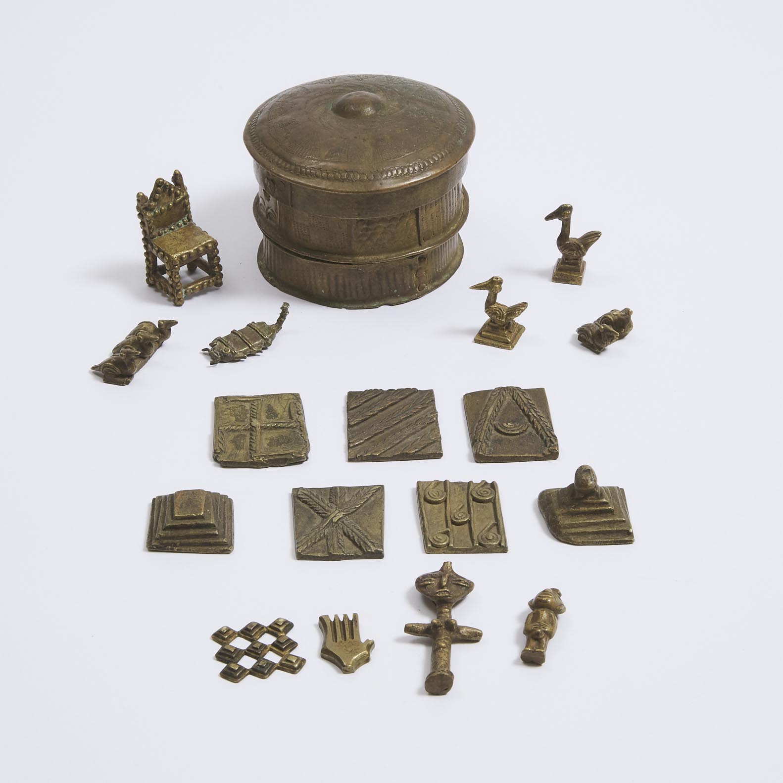 17 Akan/Ashanti Goldweights
