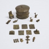 17 Akan/Ashanti Goldweights to
