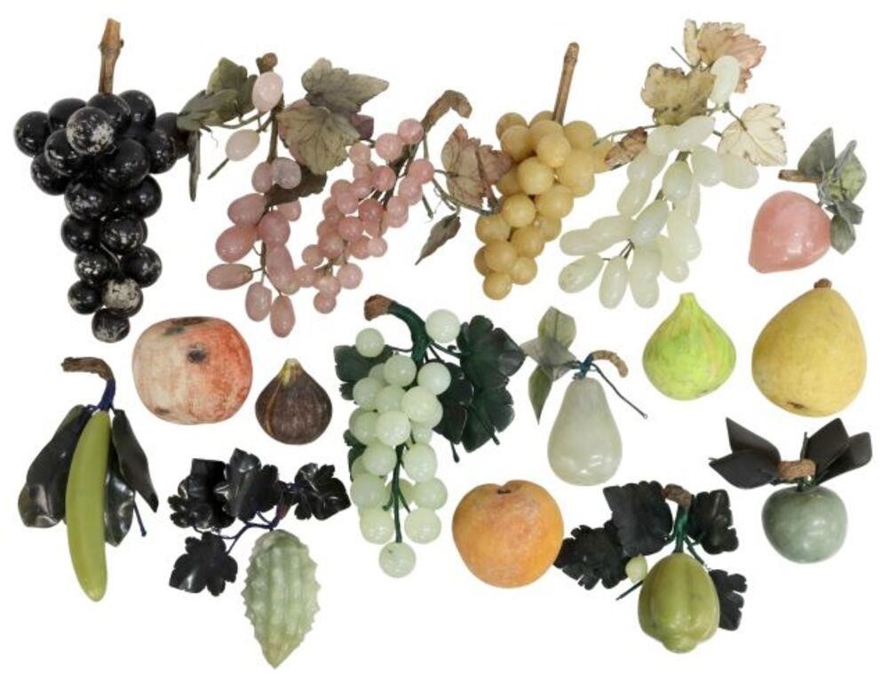 (17) COLLECTION OF ALABASTER &