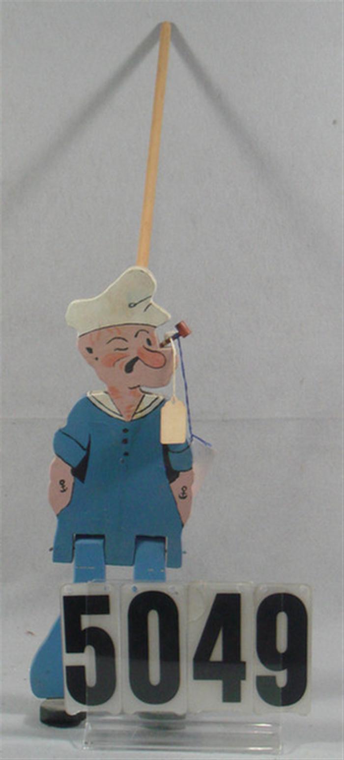 17" contemporary wood Popeye