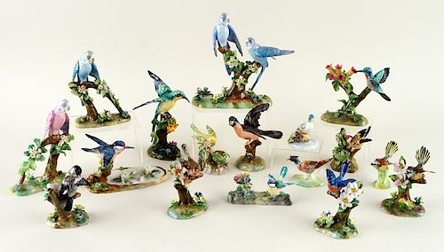 17 CROWN STAFFORDSHIRE PORCELAIN