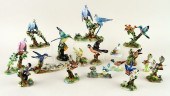 17 CROWN STAFFORDSHIRE PORCELA