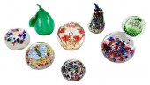 17 GLASS PAPERWEIGHTS19th/20th