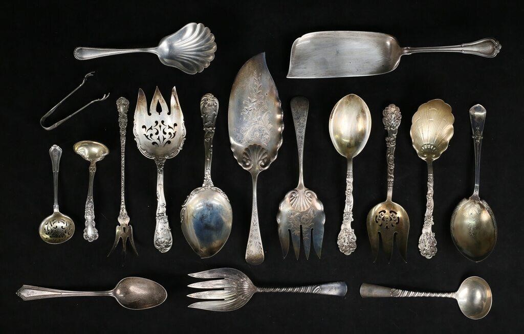 17 GORHAM STERLING SERVING PIECES17